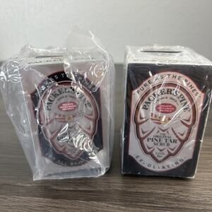 Packers Pine Tar Soap Lot 5 Bars Exfoliating Scrub & Original Sealed USA